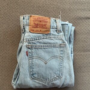 VINTAGE 90s Levis 512 Slim Tapered Jean 7L